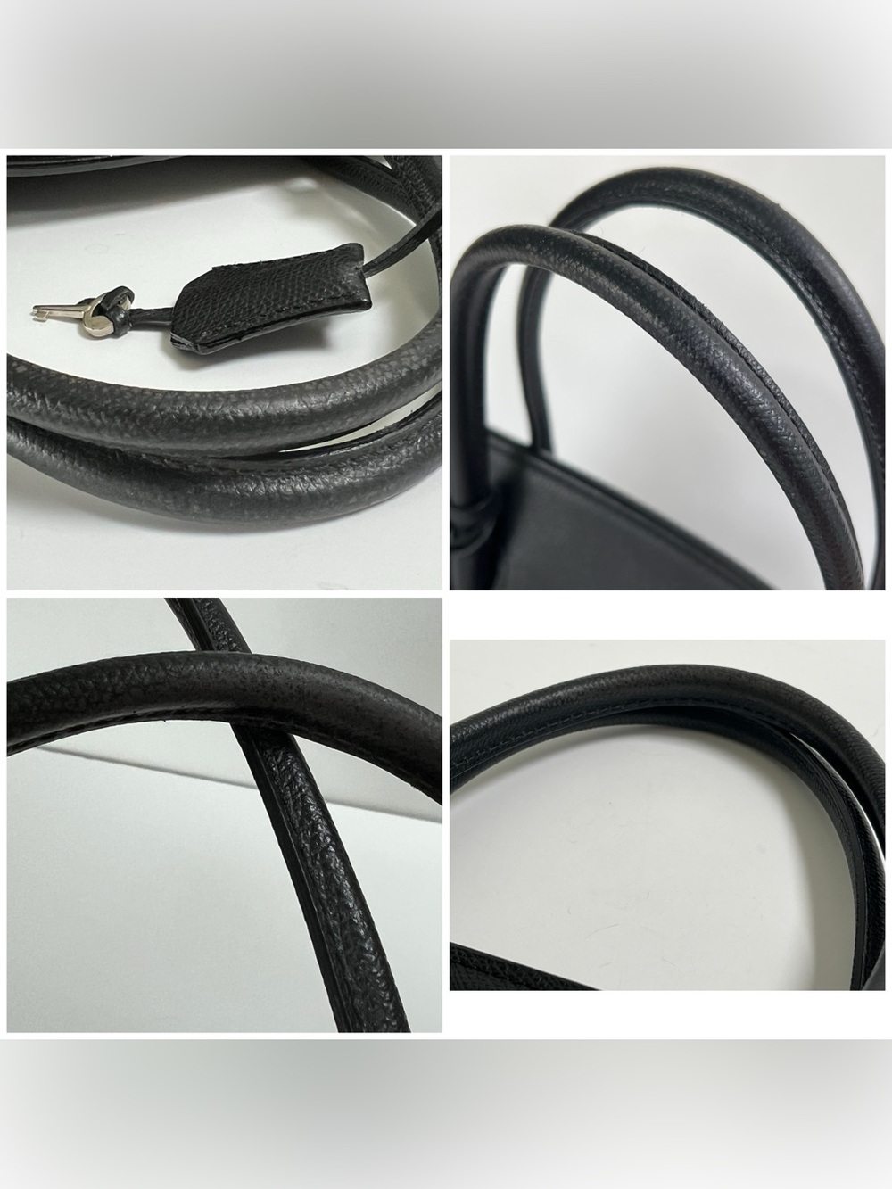 Classic Black Women's Satchel with Silver Hardware - Picture 8 of 16